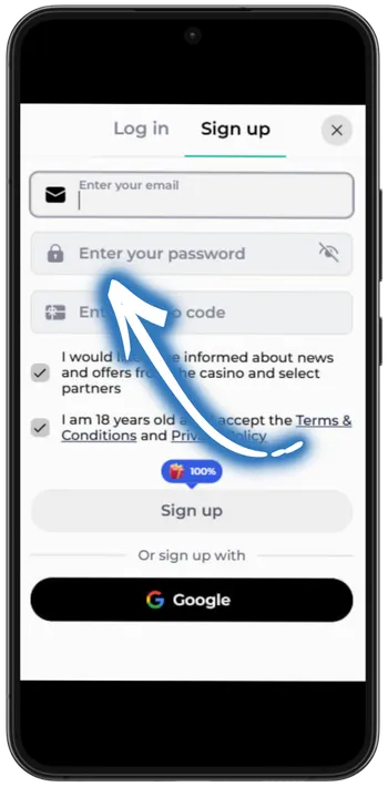 Kinghills Set your password
